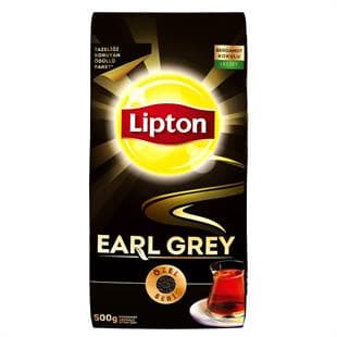 Lipton Çay Earl Grey 500g Bergamot Kokulu Dökme Siyah Çay