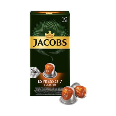 JACOBS FILTRELI CAPSULE ESPRESSO 7 CLASSICO 52 GR