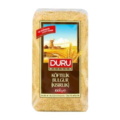 Duru Bakliyat Köftelik (Kısırlık) Bulgur 1 kg
