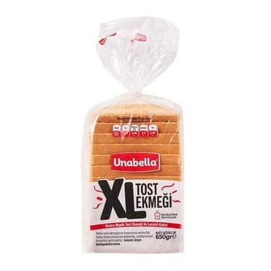 Unabella Tost Ekmeği XL 650 gr