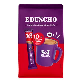 Eduscho 3ü 1 Arada Kahve Paket 10 x 17,5 G