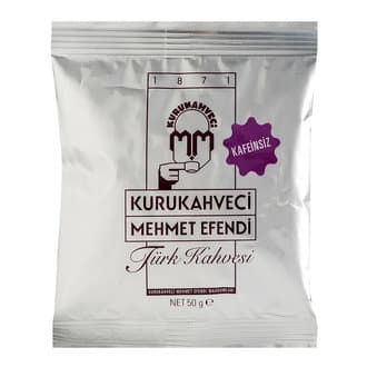 Kurukahveci Mehmet Efendi Kafeinsiz Türk Kahvesi 50 G