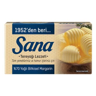Sana Paket Margarin Tereyağı Lezzeti 250 G