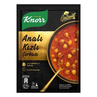 Knorr Gourmet Analı Kızlı Çorbası 92 G