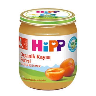 Hipp Organik Kayısı Püresi 125 G