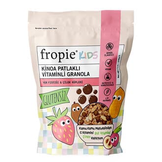 Fropie Yer Fıstık & Çilek Vitaminli Granola 240G