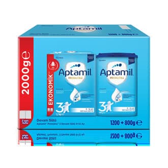Aptamil Pronutra 3 Devam Sütü 9-12 Ay 1.200+800 G