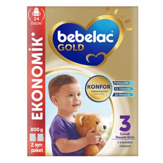 Bebelac Gold Konfor 3 Devam Sütü 1 Yaş+ 800 G