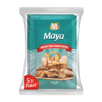 Migros Instant Kuru Hamur Mayası 5 x 11 G
