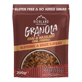 Richland Chai Fındıklı Granola 200 G