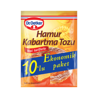 Dr.Oetker Hamur Kabartma Tozu 10'lu Paket 100 G