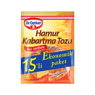 Dr.Oetker Hamur Kabartma Tozu 15'li Paket 150 G