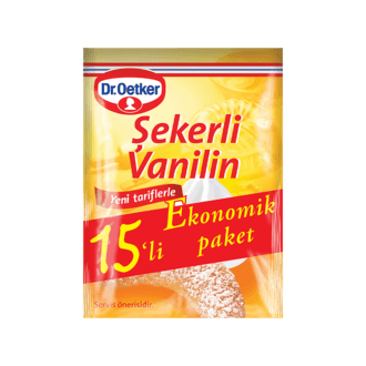 Dr.Oetker Şekerli Vanilin 15'li Paket 75 G