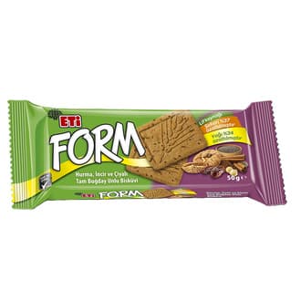 Eti Form Hurma İncir ve Çiyalı Tam Buğday Unlu Bisküvi 50 G