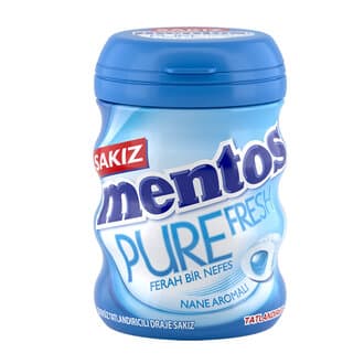 Mentos Pure Fresh Nane Aromalı Draje Sakız 60 G