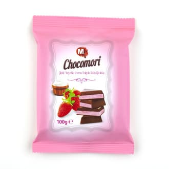 Migros Chocomori Çilekli Yoğurt Sütlü Çikolata 100 G