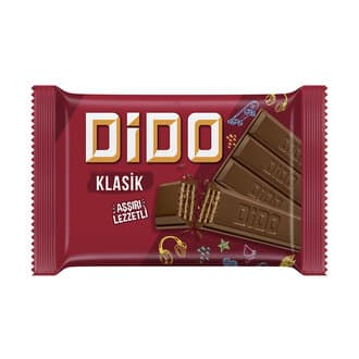 Ülker Dido Kare Çikolatalı Gofret 55.5 G