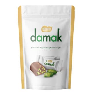 Nestle Damak Antep Fıstıklı Sütlü Çikolata Poşet 151.2 G