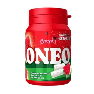 Ülker Oneo Karpuz Şişe Draje Sakız 60 G