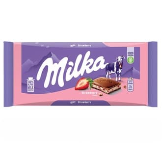 Milka Çilekli Yoğurtlu Çikolata 100 G