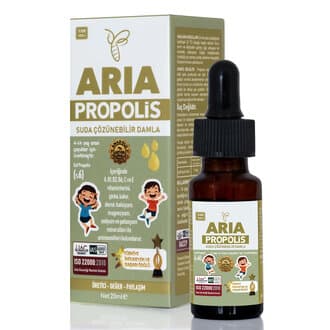 Aria Propolis %6 Suda Çözünebilir Damla 20 Ml