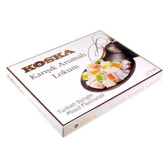 Koska Karışık Lokum Lüks Kutu 550 G