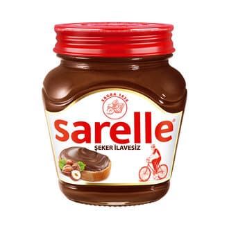 Sarelle Şeker İlavesiz Kakaolu Fındık Ezmesi 350 G