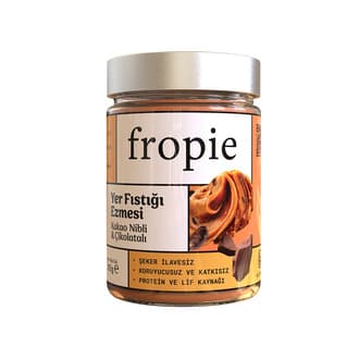 Fropie Çikolatalı Kakao Nibli Yer Fıstık Ezmesi 315G