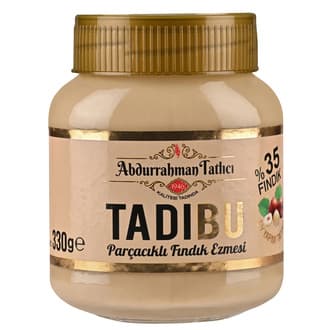 Abdurrahman Tatlıcı Tadıbu Parçacıklı Fındık Ezmesi 330 G