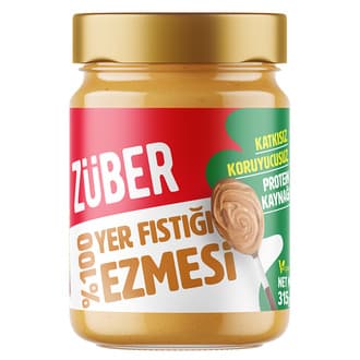Züber %100 Fıstık Ezmesi 315 G