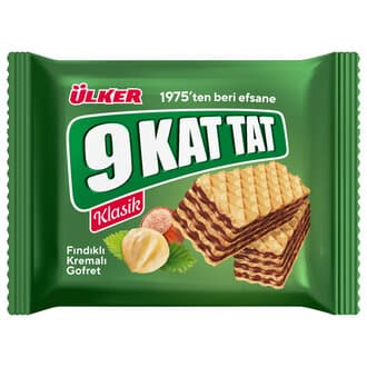 Ülker 9 Kat Tat Fındıklı Gofret 39 G