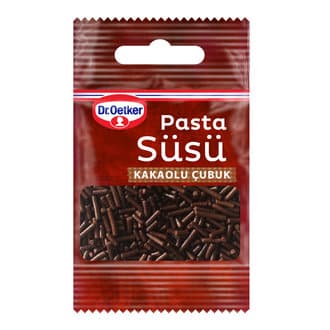 Dr.Oetker Pasta Süsü Kakaolu Çubuk 10 G