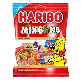 Haribo Bayramlık Fruitbons / Mixbons 325 G