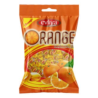 Evliya Portakal Aromalı Sert Şeker 350 G