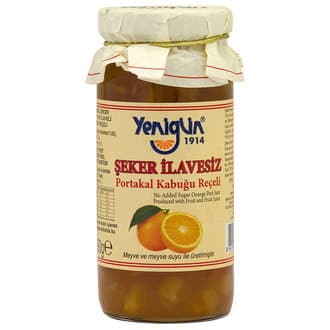 Yenigün Şeker İlavesiz Portakal Kabuğu Reçeli 290 G