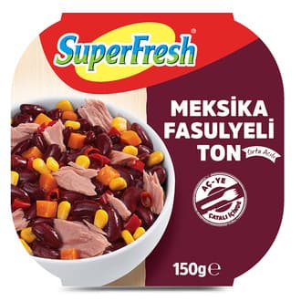 Superfresh Meksika Fasulyeli Ton 150 G
