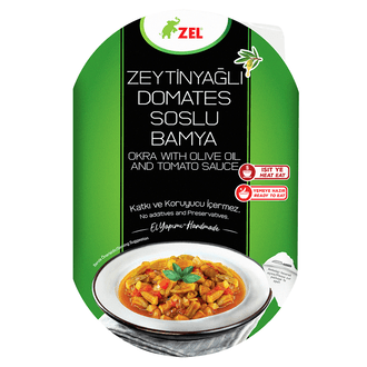 Zel Zeytinyağlı Domates Soslu Bamya 200 G
