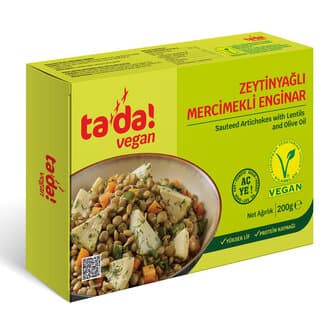 Tada Zeytinyağlı Mercimekli Enginar 200 G