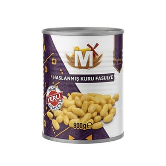 Migros Haşlanmış Kuru Fasulye Konservesi Yerli Mahsul 800 G