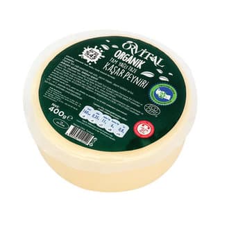 Orvital Organik Tam Yağlı Taze Kaşar Peyniri 400 G