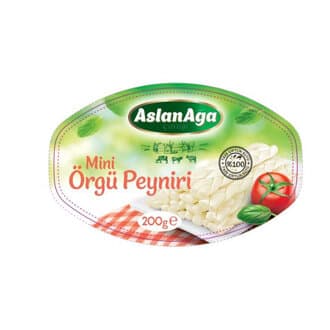 Aslanağa Çiftliği Mini Örgü Peyniri 200G