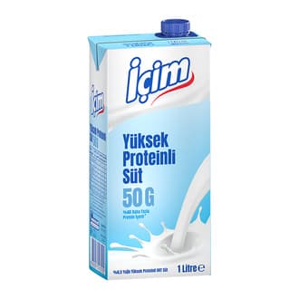 İçim 0,5 Yağlı Yüksek Proteinli Uht İçme Sütü 1 L