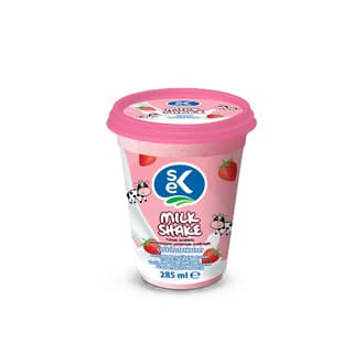 Sek Çilekli Milkshake Bardak 285 Ml