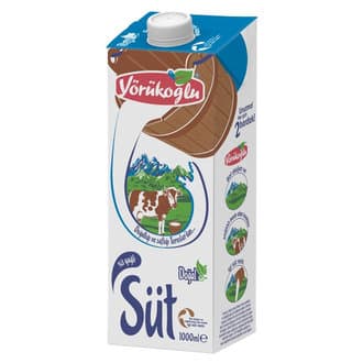 Yörükoğlu Süt 1 L