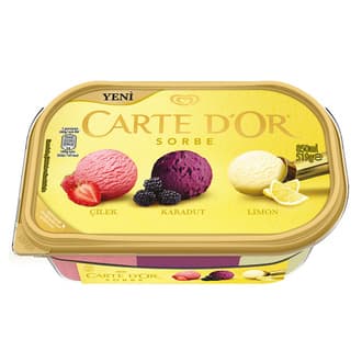 Carte D'Or Sorbe Çilek Karadut Limon 850 Ml