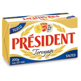 President Tuzlu Tereyağı 200 G