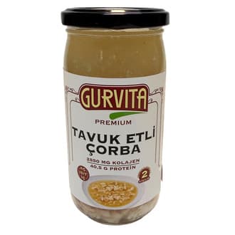 Gurvita Tavuk Etli Çorba 370 Ml