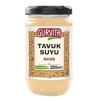 Gurvita Tavuk Suyu Sade 320 Ml