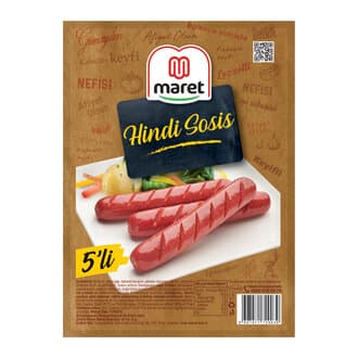 Maret Hindi Uzun Sosis 5'li 210 G