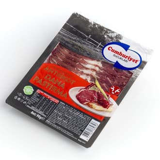Cumhuriyet Çemeni Sıyrılmış Antrikot Pastırma 90 G